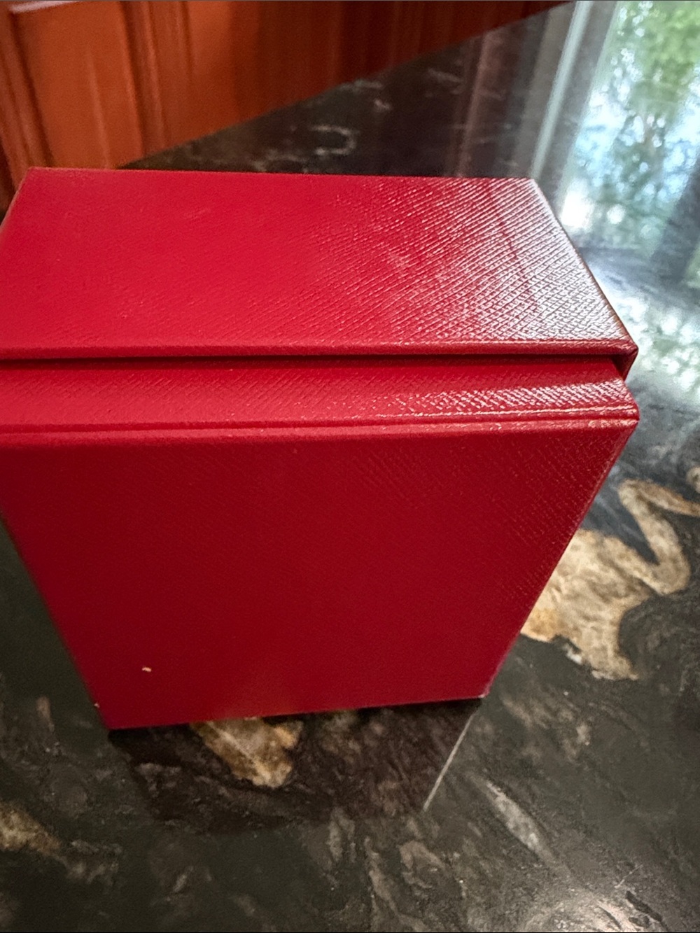Cartier Red Box with Gold Script Logo - Picture 2 of 5